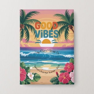 Summer Vibes Tropical Notebook 