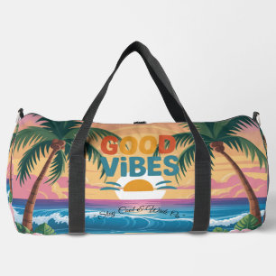 Summer Vibes Tropical Notebook Duffle Bag