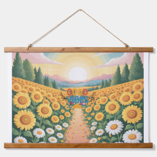 Summer Vibes Tropical Notebook Hanging Tapestry