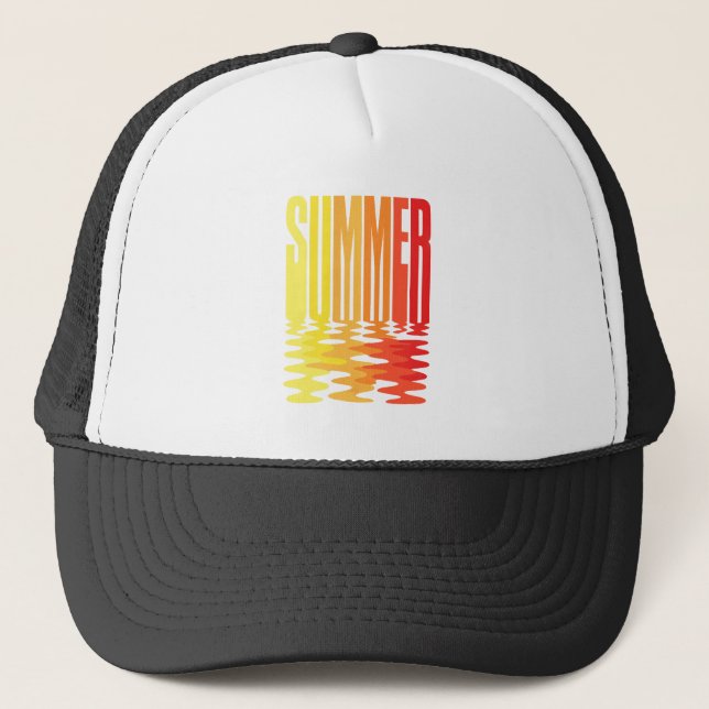 Summer Vibes Trucker Hat (Front)