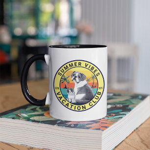 Summer Vibes Vacation Club Mug