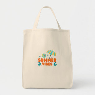 Summer Vibes Vacation Tote Bag