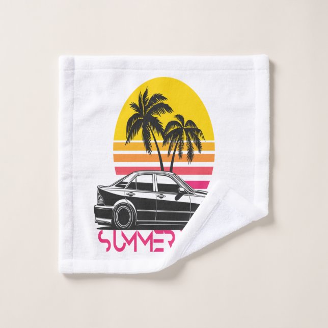 Summer vibes wash cloth (Wash Cloth)