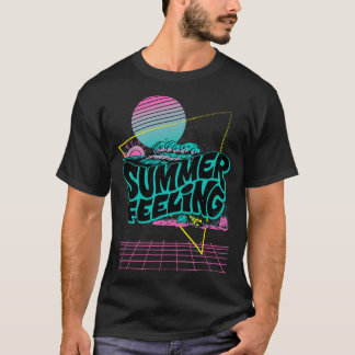Summer Vintage Art T-Shirt