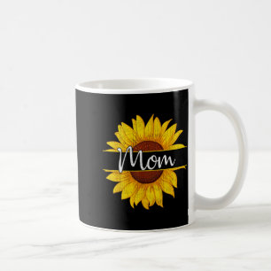 Summer Vintage Yellow Sunflower Graphic Sunflower Coffee Mug