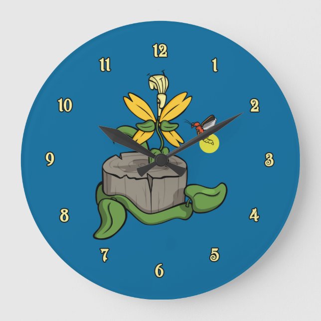 Summer Visitors Clock (Front)