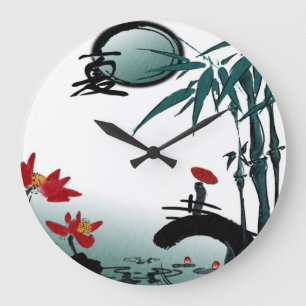 Summer Wall Clock