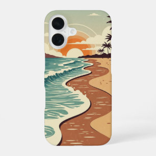 Summer Warm Shore iPhone 16 Case