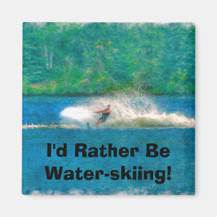 Summer Water-skiier and Lake Magnet