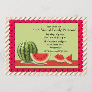 Summer Watermelon Invitation