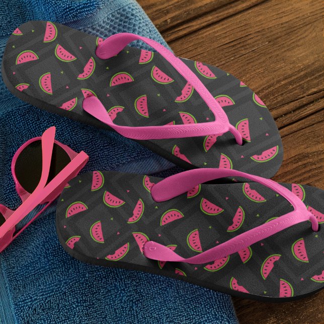Summer Watermelon Patterned Thongs (Creator Uploaded)