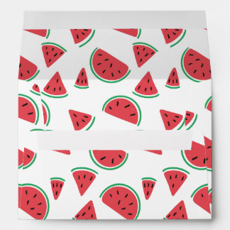 Summer Watermelon Slices Pattern Envelope