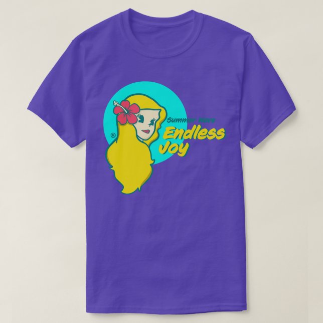 Summer Wave Endless Joy TShirt 2 (Design Front)
