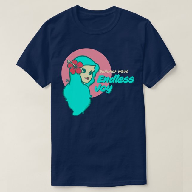 Summer Wave Endless Joy TShirt 4 (Design Front)