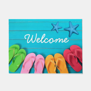 Summer Welcome Door Mat