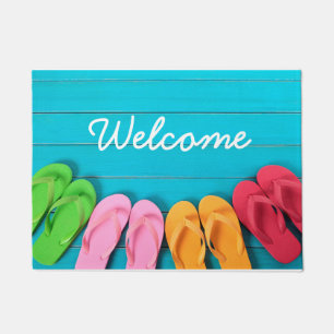 Summer Welcome Door Mat