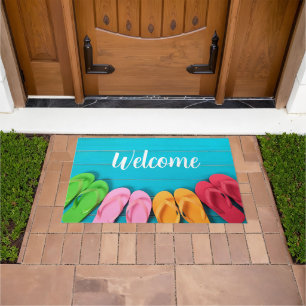 Summer Welcome Doormat