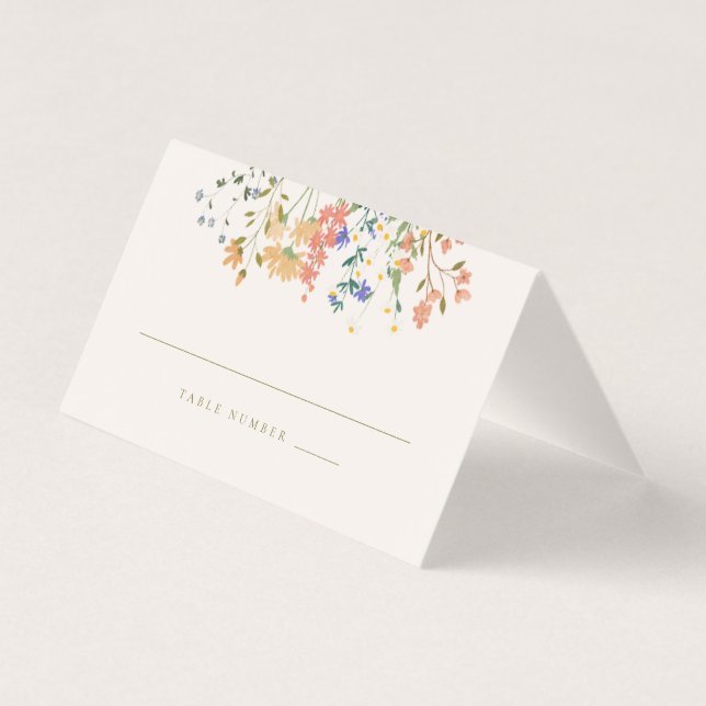 Summer Wildflower Boho Wedding (Back)