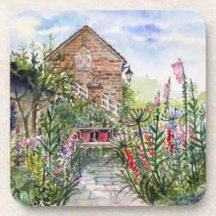 Summer Wildflower English Garden in York Coaster