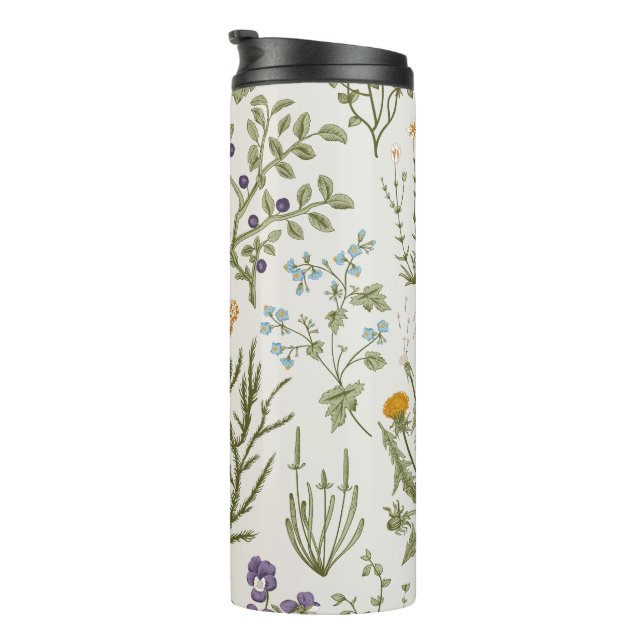 Summer Wildflower Thermal Tumbler (Rotated Right)