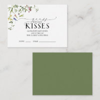 Summer Wildflower Watercolor Bridal Shower Game