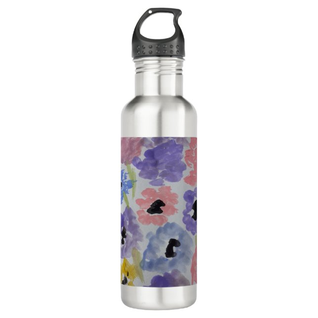 Summer Wildflowers  710 Ml Water Bottle (Front)