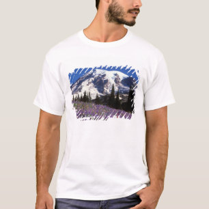 summer wildflowers at the base of Mount Rainier, 2 T-Shirt