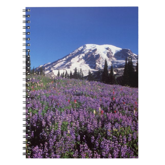 summer wildflowers at the base of Mount Rainier, Notebook (Front)
