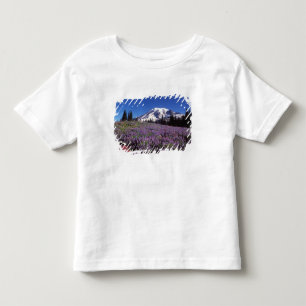 summer wildflowers at the base of Mount Rainier, Toddler T-Shirt