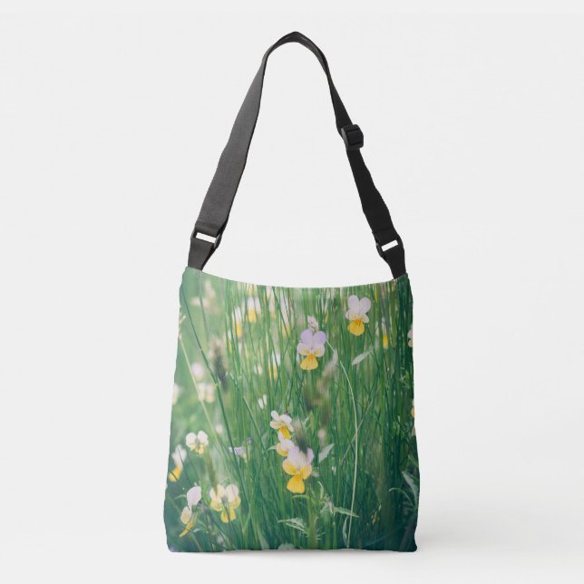 Summer wildflowers crossbody bag (Front)