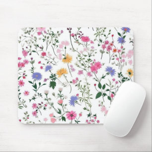 Summer Wildflowers Mouse Pad