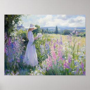 Summer Wildflowers Poster