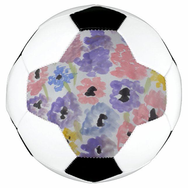 Summer Wildflowers  Soccer Ball (Front)