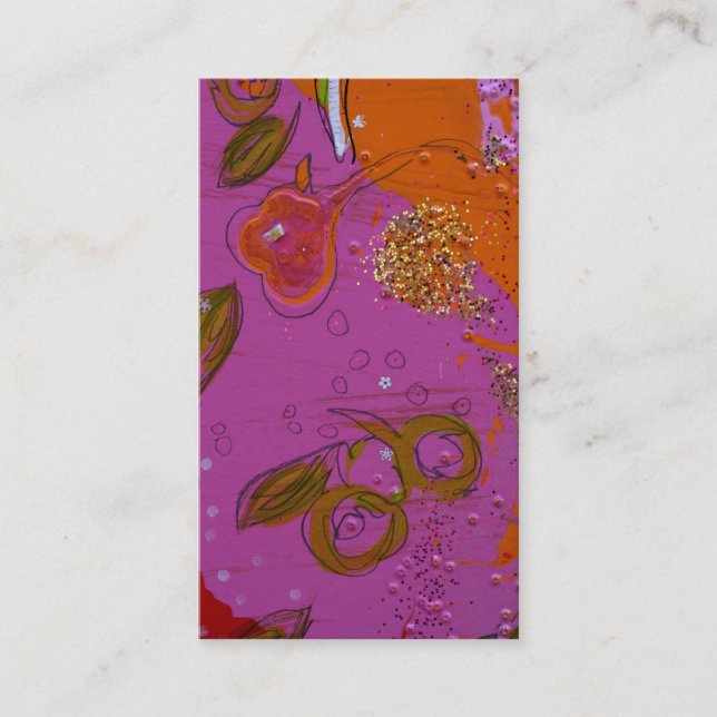 "Summer Wind" Business Card (Front)