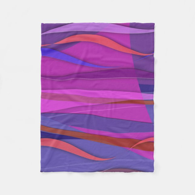 Summer Wind Fleece Blanket (Front)