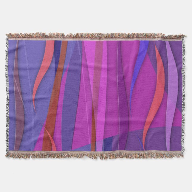 Summer Wind Throw Blanket (Front)