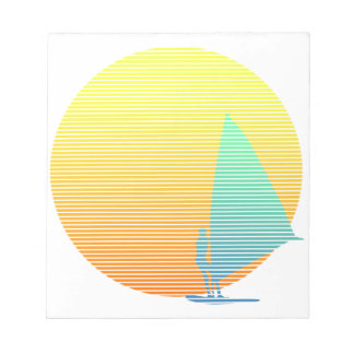 Summer Windsurfer Notepad