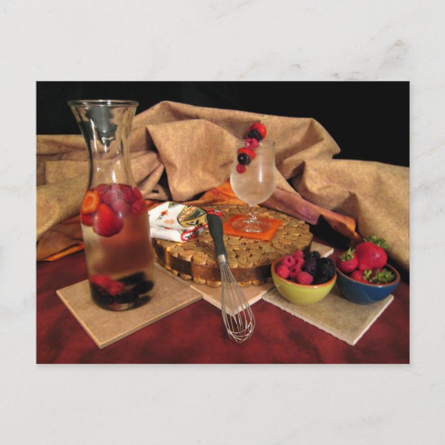 Summer Wine Cup Postcard (Front)