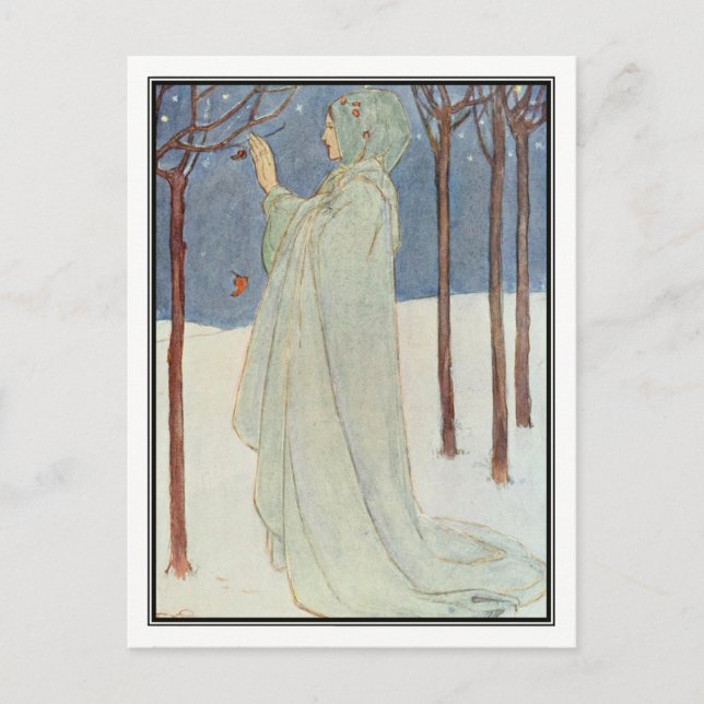 Summer (Winter) by Florence Harrison Postcard (Front)