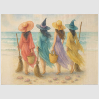 Summer Witches Decoupage Paper – Coastal Coven