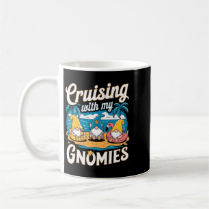 Summer With Gnomies Vacation Cruise Ship Cute Coffee Mug
