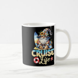 Summer With My Gnomies Vacation Cruise Life Gnome  Coffee Mug