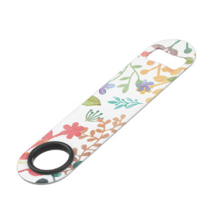 Summer Woodland Watercolor Bottle Opener