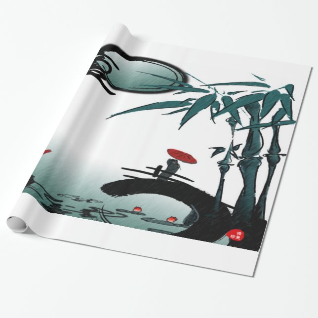 Summer Wrapping Paper (Unrolled)