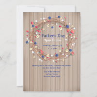 Summer Wreath Invitation