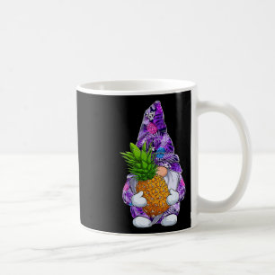Summer Xmas Hawaiian Pineapple Gnome Christmas In Coffee Mug