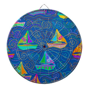 Summer Yachting Dartboard