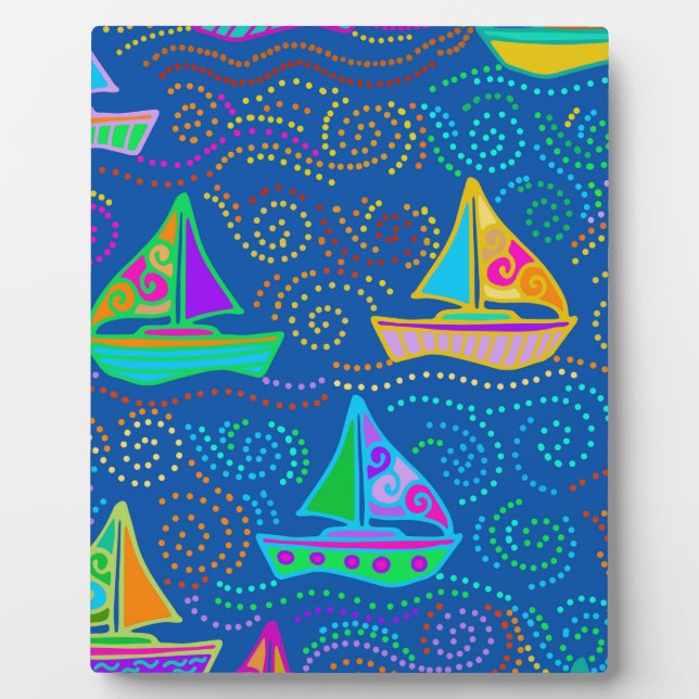 Summer Yachting Plaque (Front)