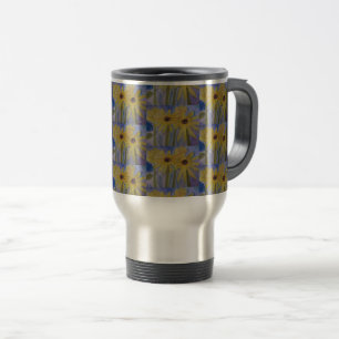 Summer Yellow Sunflowers Travel Mug