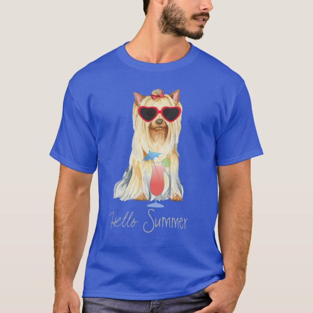 Summer Yorkie T-Shirt (Front)